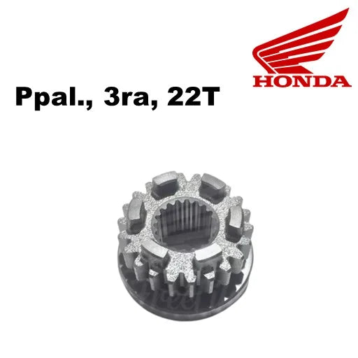 Engranaje principal cb 125 3ra 22t