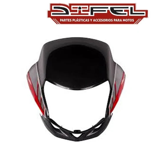 Carenaje eco deluxe negro/rojo