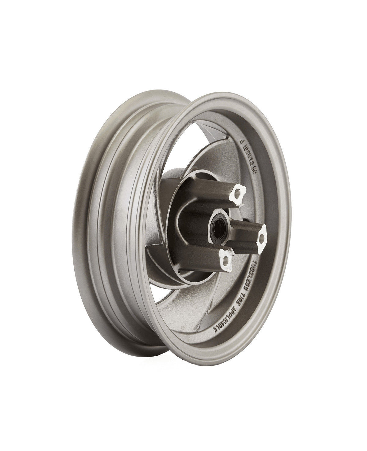 Rin del elite125 gris metalico