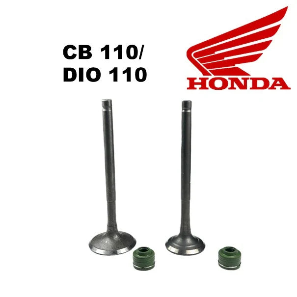 Valvulas dio 110 kit