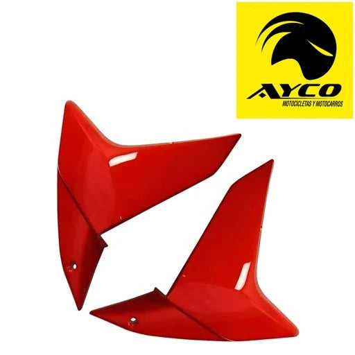 Aleron tanque cb 110 rojo sport kit