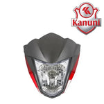 Carenaje y farola cb 125f rojo