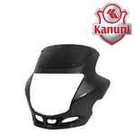 Carenaje + visor e-storm negro
