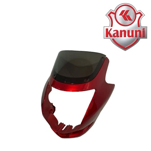 Carenaje + visor e-storm rojo