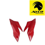 Aleta farola cb110 rojo sport par