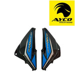 Tapa lateral dream neo negro/azul par