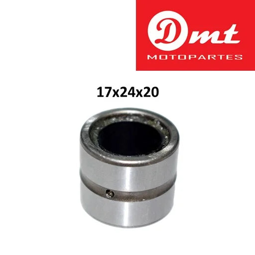 Rodamiento 17x24x20 agujas nxr bross/xr125-150