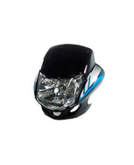 CARENAJE CON FAROLA ECO DELUXE NEGRO/AZUL