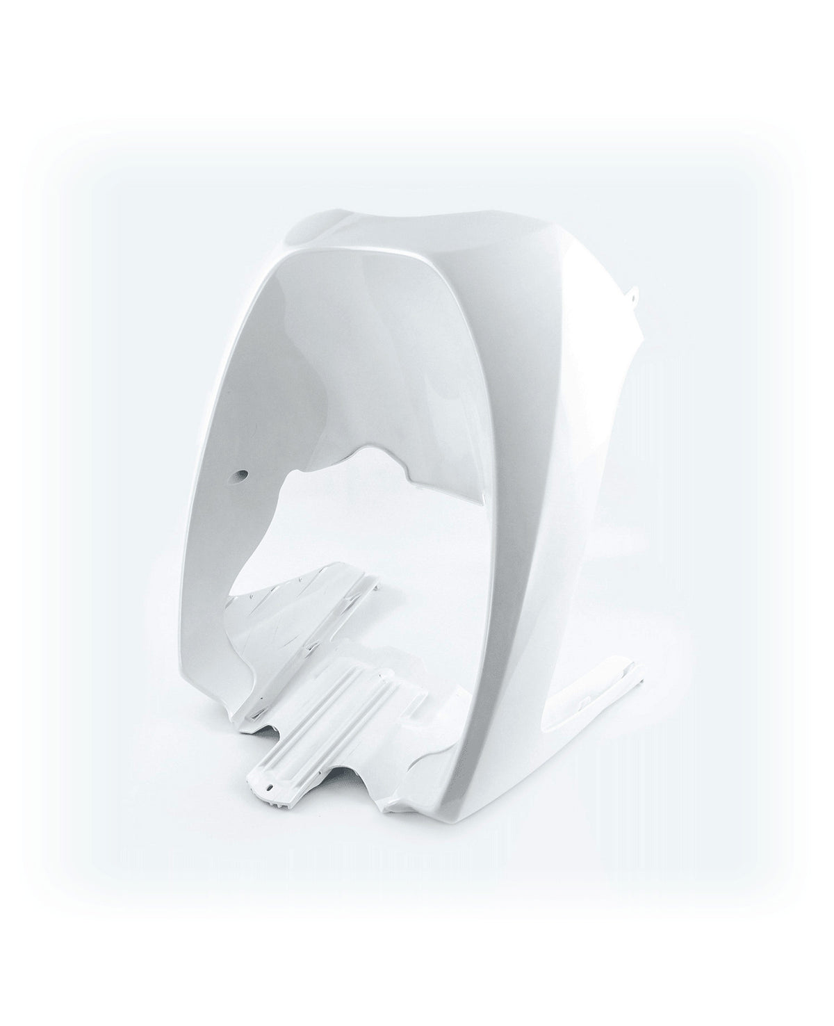 Cubierta delantera inf elite+ blanco perla