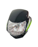 CARENAJE CON FAROLA ECO DELUXE NEGRO/VERDE