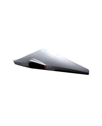 Tapa lateral trasera izq cb 110 gris
