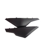 Tapa lat inferior wave 110s negro mate par